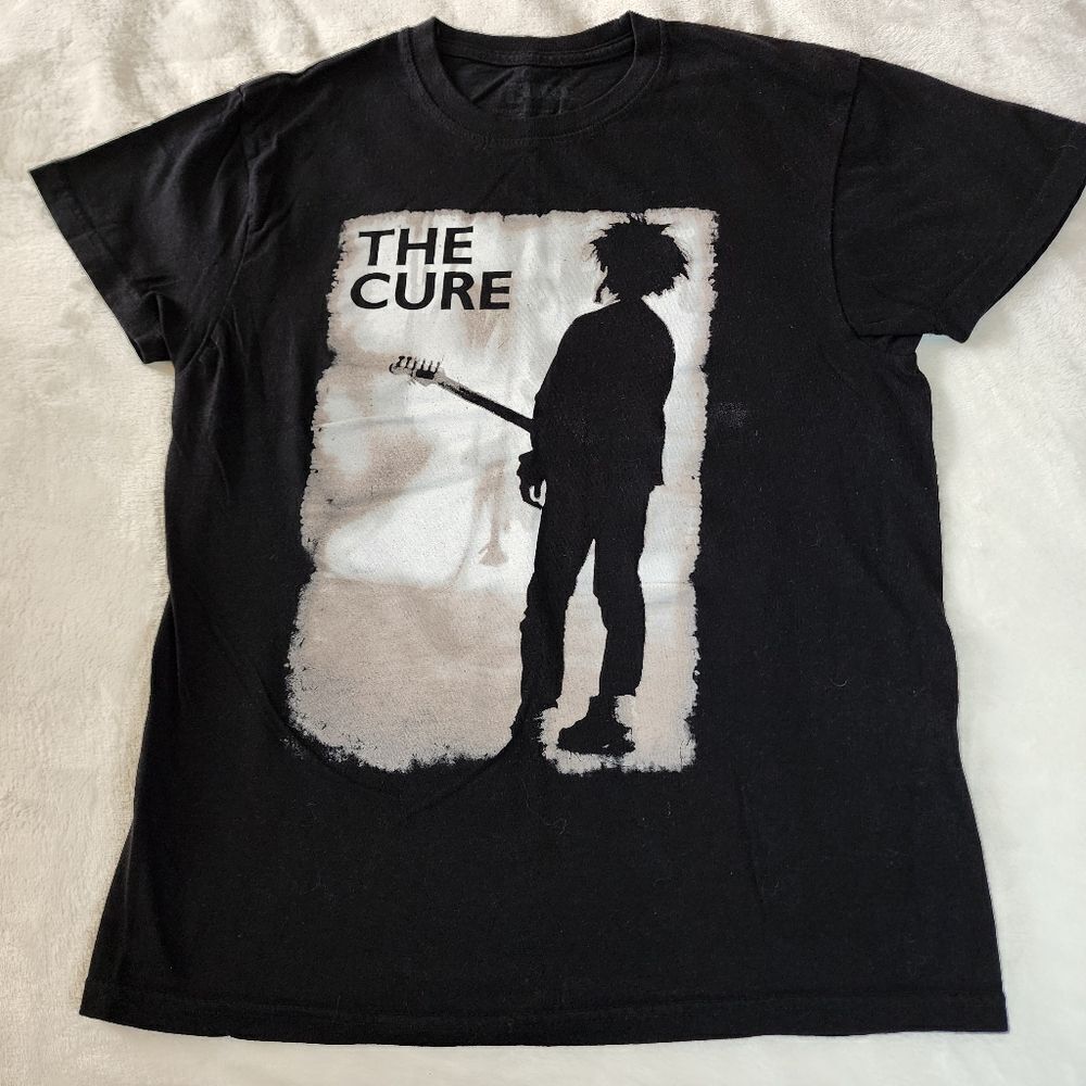 The Cure Black Tshirt With Graphics Size Small